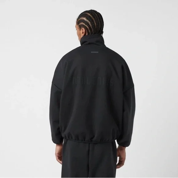 Fear of God Black Zip Up Sweater